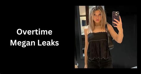 ovwrtime megan leak|Overtime Megan Leaked sextape